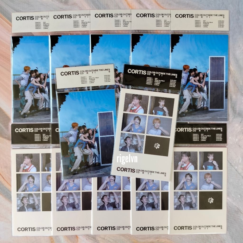 READY STOCK (BACA DESKRIPSI) // ALBUM SEALED CORTIS OFFICIAL WEVERSE VER VERSION COLOR OUTSIDE THE L