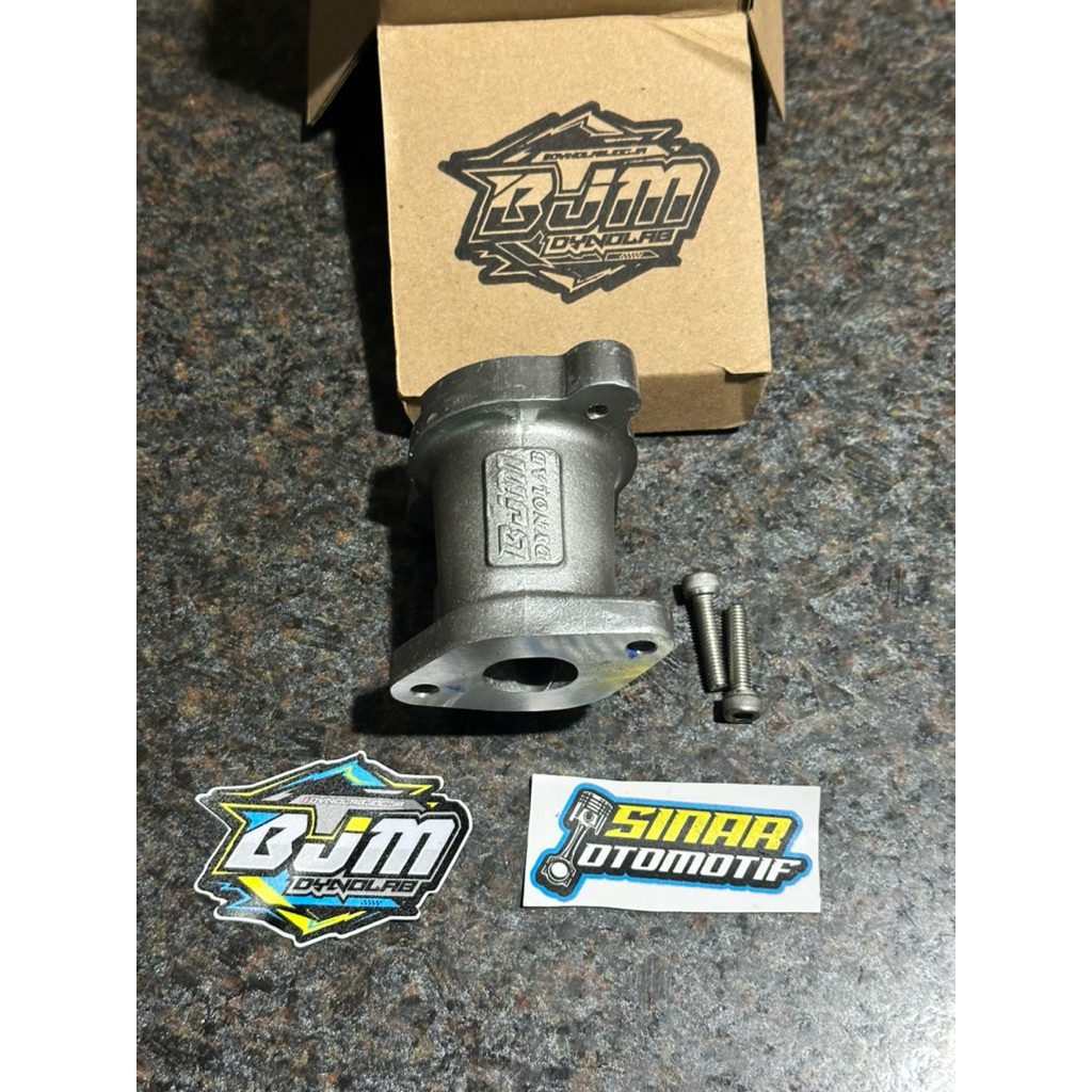 Intake downdraft 90° BJM Aerox old new Nmax new