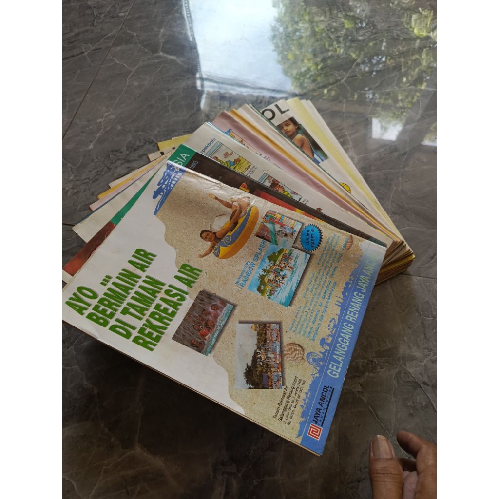 Majalah anak-anak Bobo Tahun 1993-Di GB4 kode N1