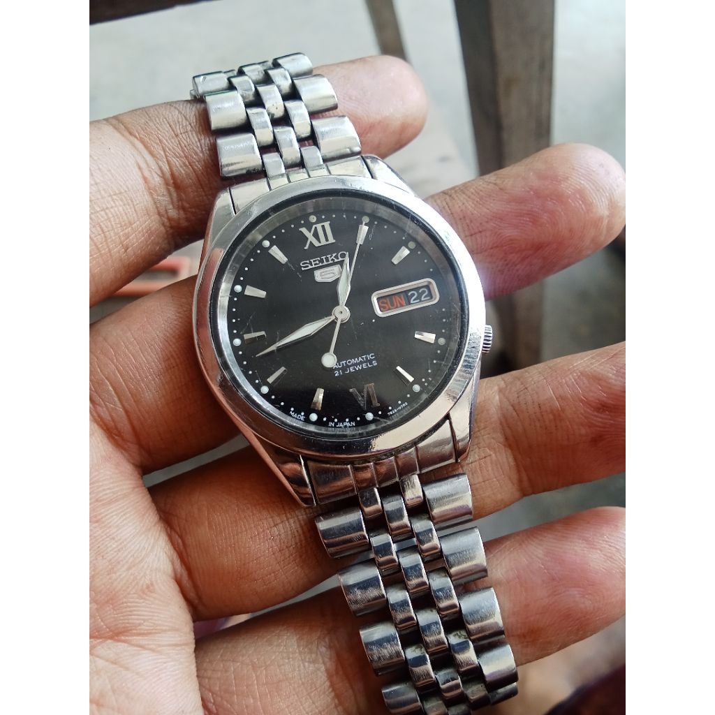 Seiko 7s26 00X0 automatic 21 jewels