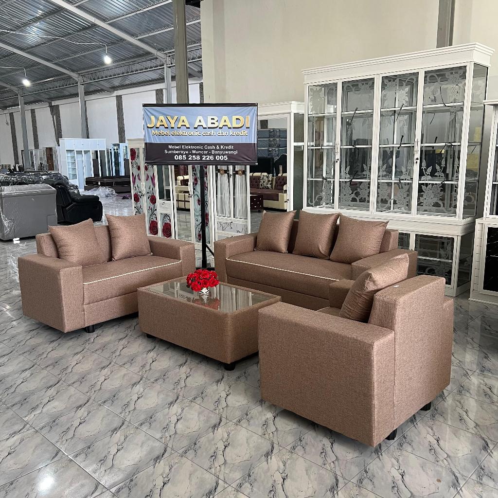Sofa Minimalis 321 / sofa Ruang  Tamu / Sofa Elegant
