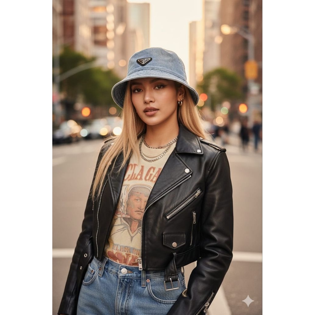 Topi Bucket Prdong Denim