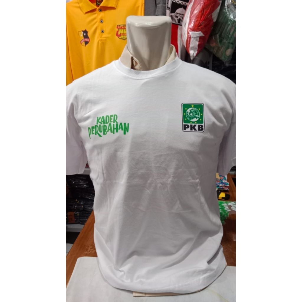 KAOS KATUN PARTAI PKB//KAOS PARTAI PKB TERBARU KUALITAS TERBAIK//BAJU PARTAI PKB PARTAI KEBANGKITAN 