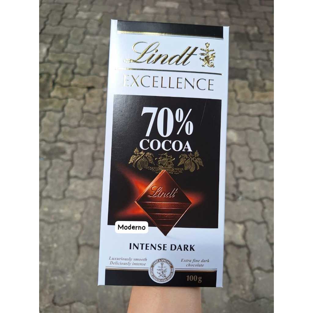 Lindt Excellence dark Chocolate 70% cocoa 100gr - Lindt dark chocolate 70%