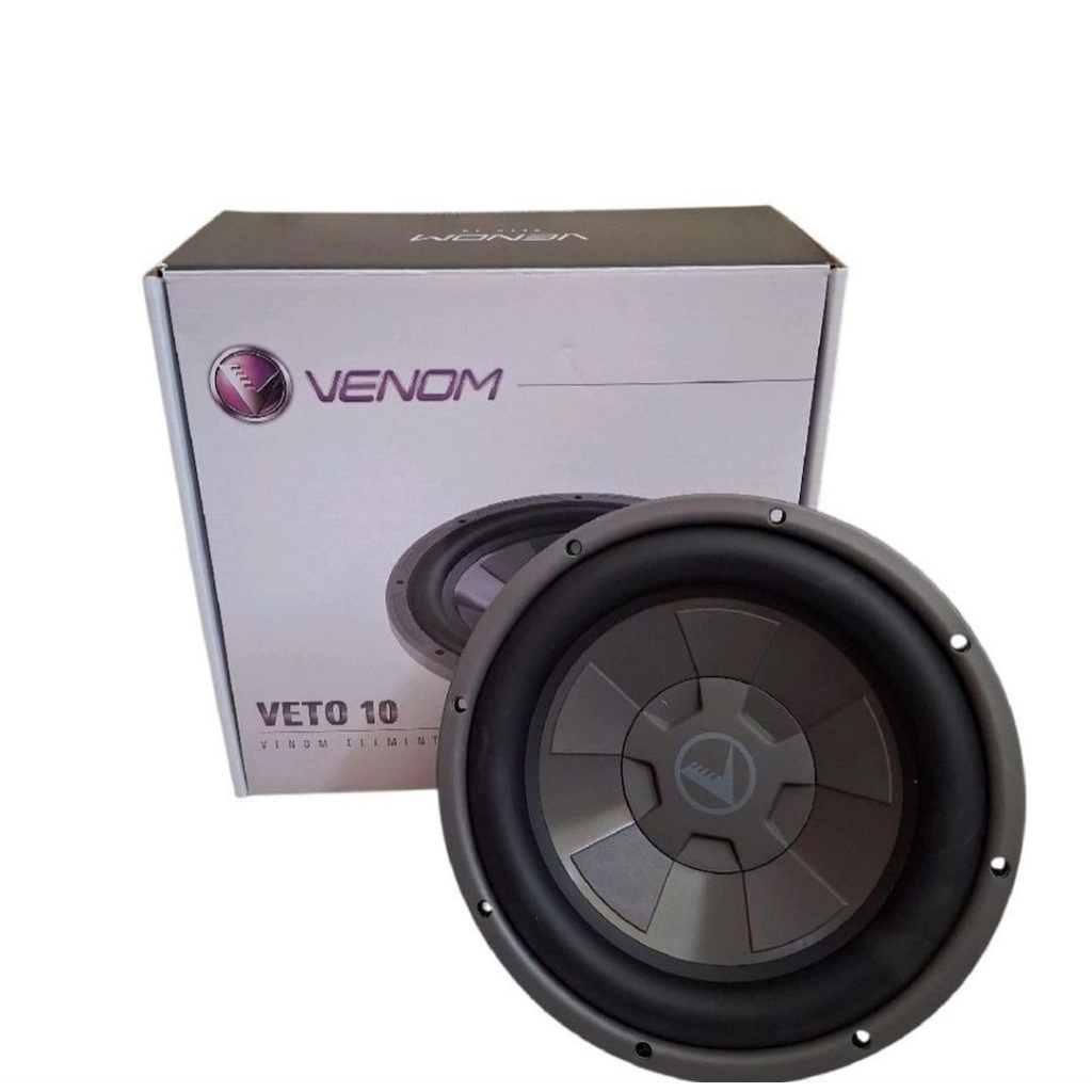 Subwoofer mobil 10 inch venom veto 10 original garansi resmi