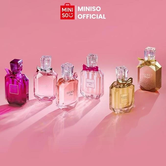 LADY LOOK |  Miniso Lucky 7 Muse Eau De Parfum Series Goddess, Muse, Passion