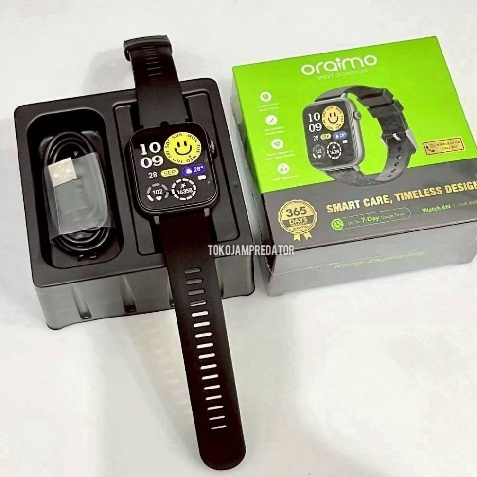 JAM TANGAN SMARTWATCH ORAIMO WATCH 6N-OSW-8000N ORIGINAL
