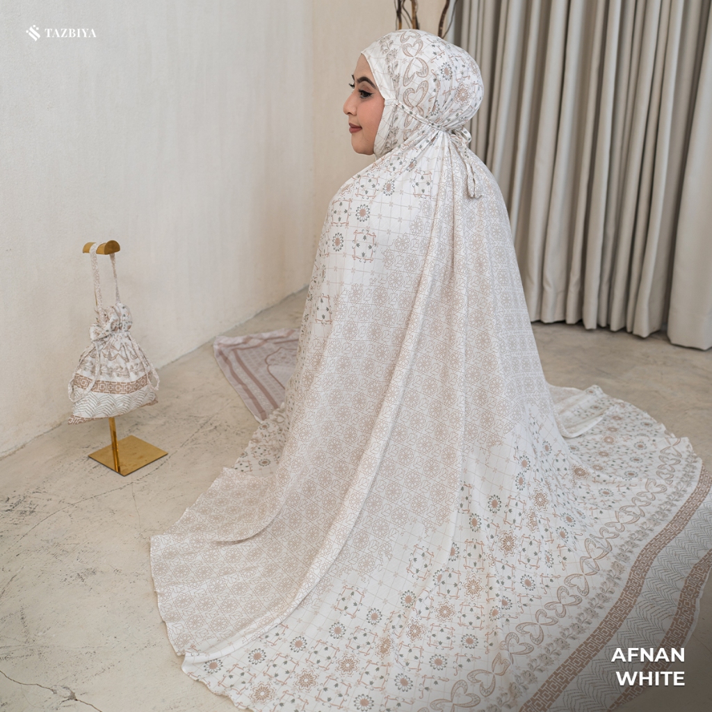 MUKENA TAZBIYA AFNAN SERIES | MUKENA RAYON DEWASA 2IN SET SAJADAH | MUKENA SAJADAH