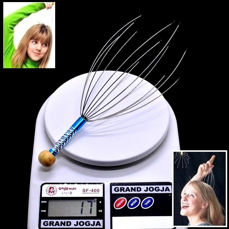 4D ALAT PIJIT KEPALA Bokoma Pijet Pijat Kepala Refleksi Garuk Kepala Tanpa Listrik Anti Pusing