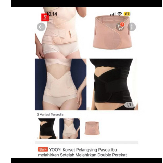 Preloved | Korset Melahirkan | Korset Ibu Melahirkan | Korset Pelangsing