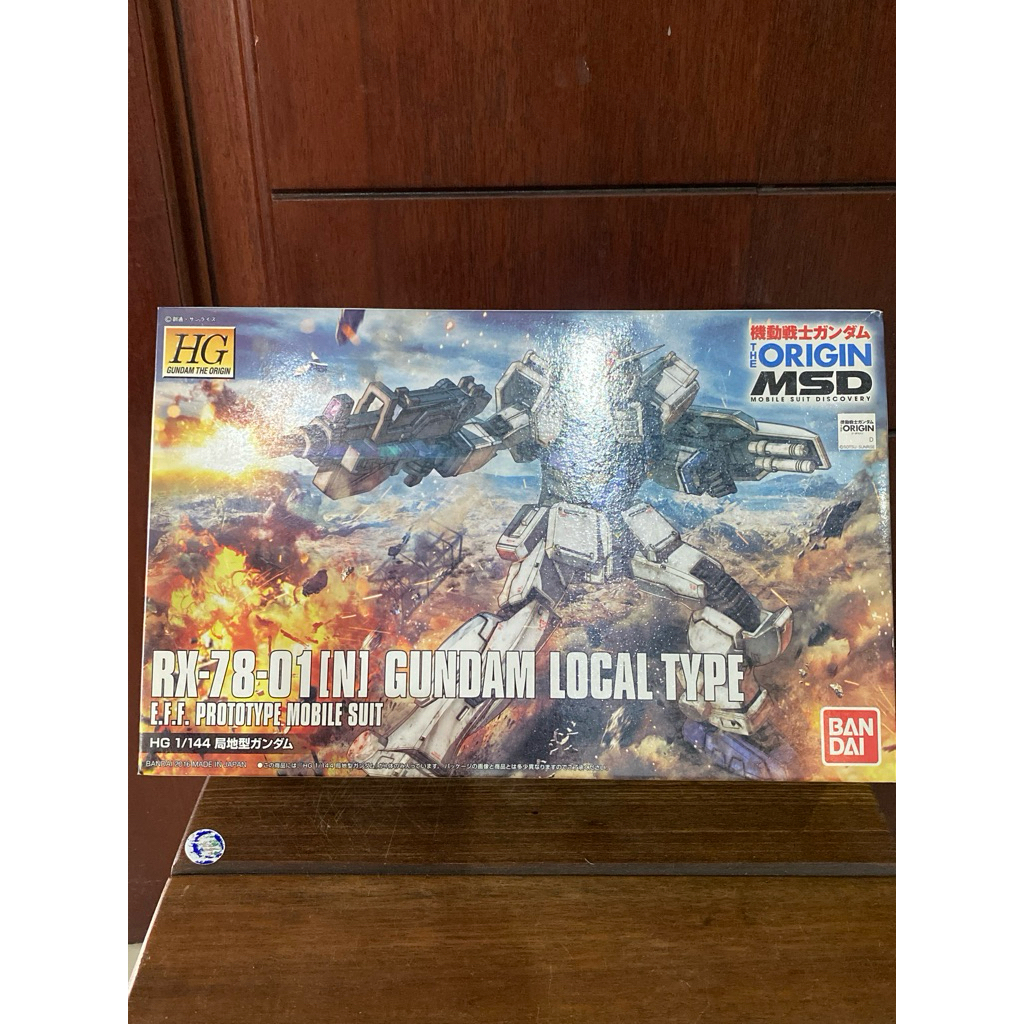 RX-78-01 (N) GUNDAM LOCAL TYPE HG GUNDAM THE ORIGIN
