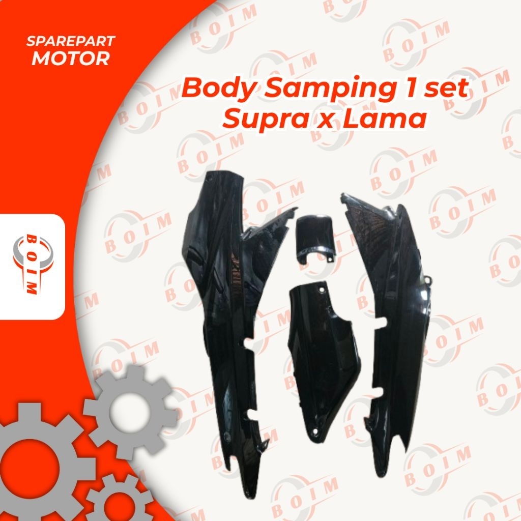 Cover Body Supra X Lama – Original Look, Bahan Tebal & Tahan Lama, Body Set Supra X Lama