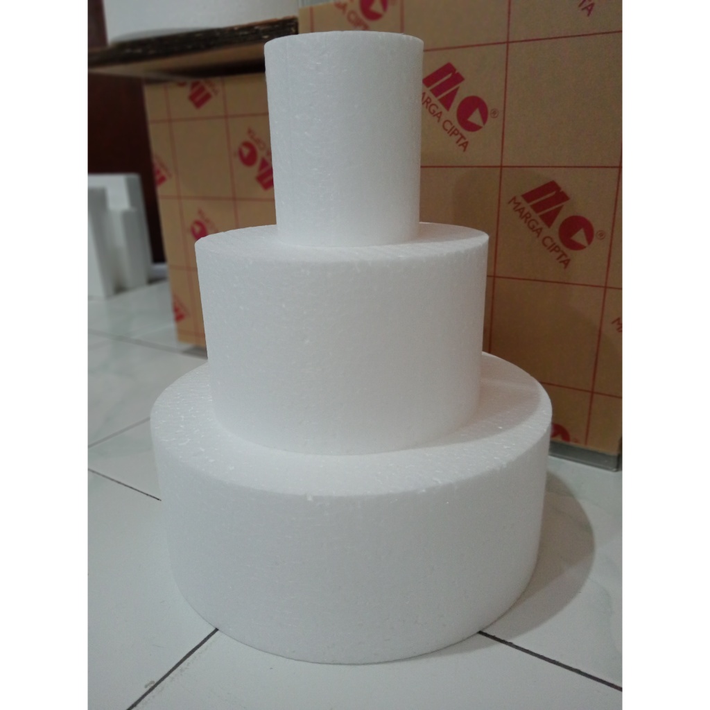 Dummy Styrofoam Gabus Bulat Ukuran Custom