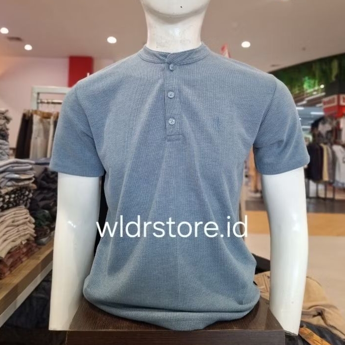 BREAKFREE KAOS PRIA PREMIUM CATTON LENGAN PENDEK 006 BLUE STONE