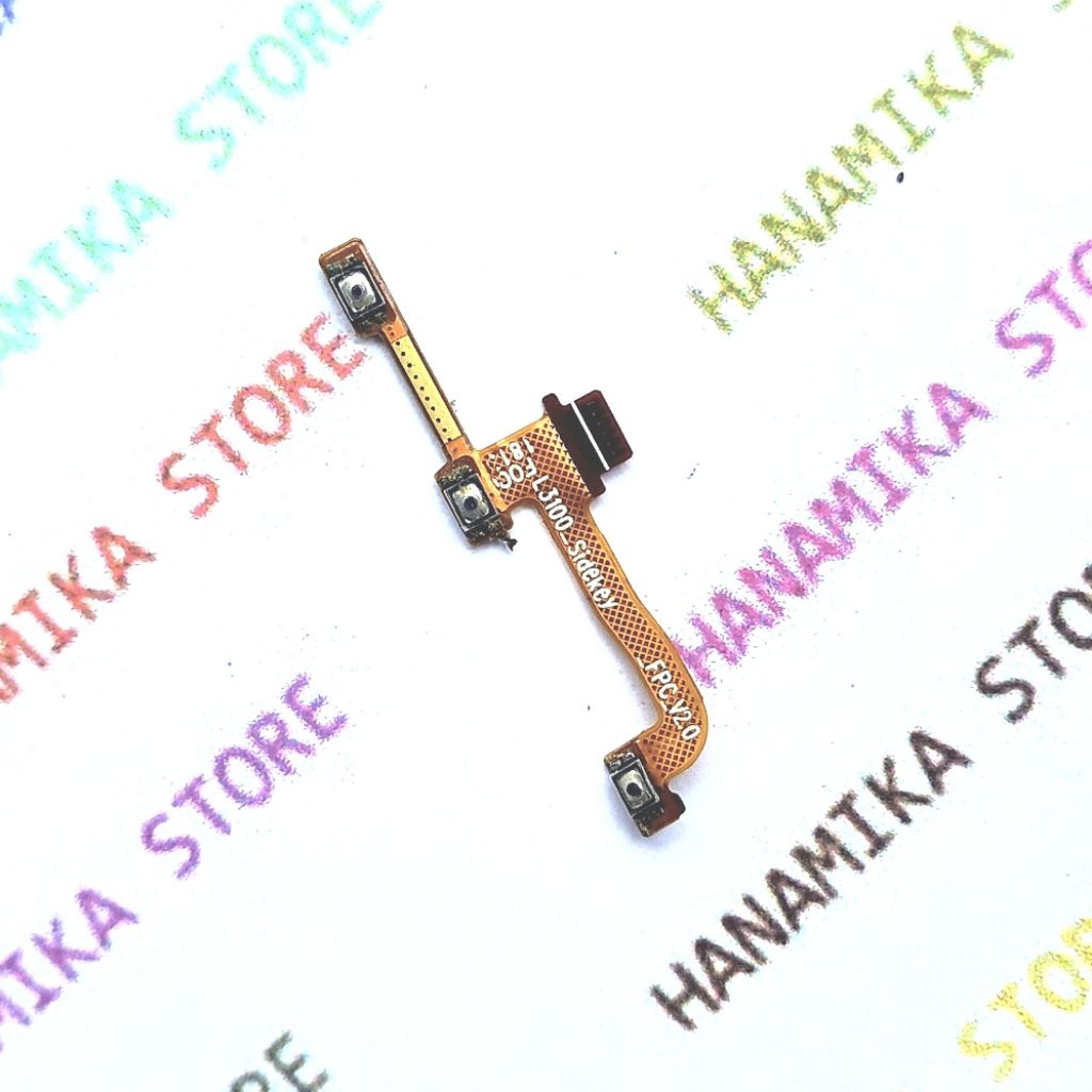 FLEKSIBEL TOMBOL ON OFF / VOLUME motorola moto E5 ori copotan