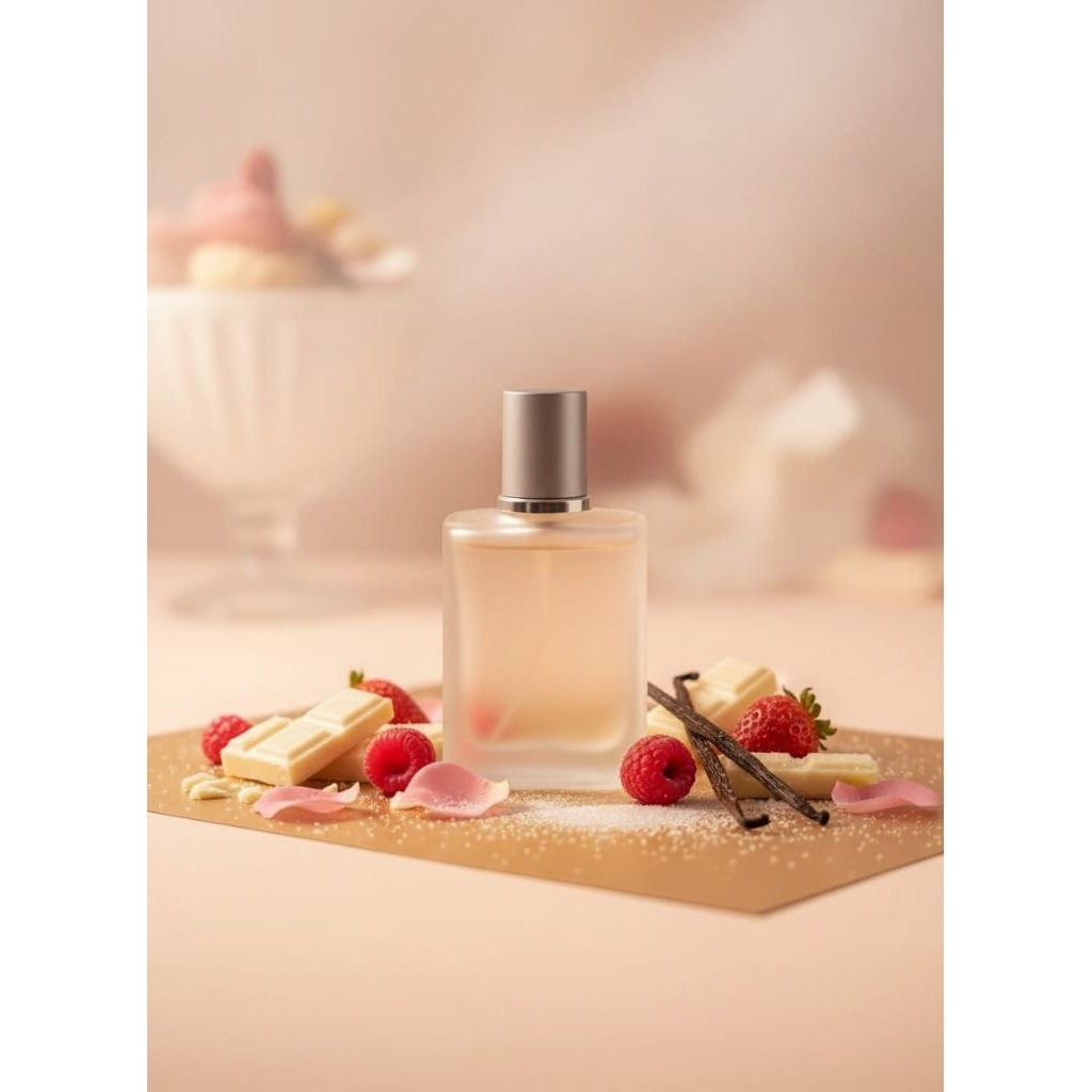 Binar's Parfum Cokelat Putih - Aroma Cokelat Vanilla & Berries - Inspired Nebras - Tahan 8 Jam