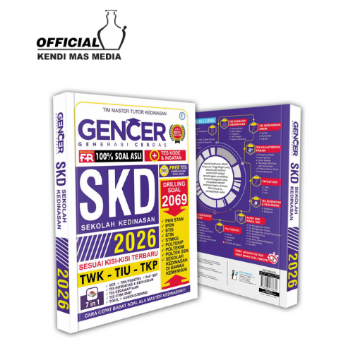 KENDI MAS MEDIA - Buku SKD Kedinasan 2026 Gencer SKD Sekolah Kedinasan
