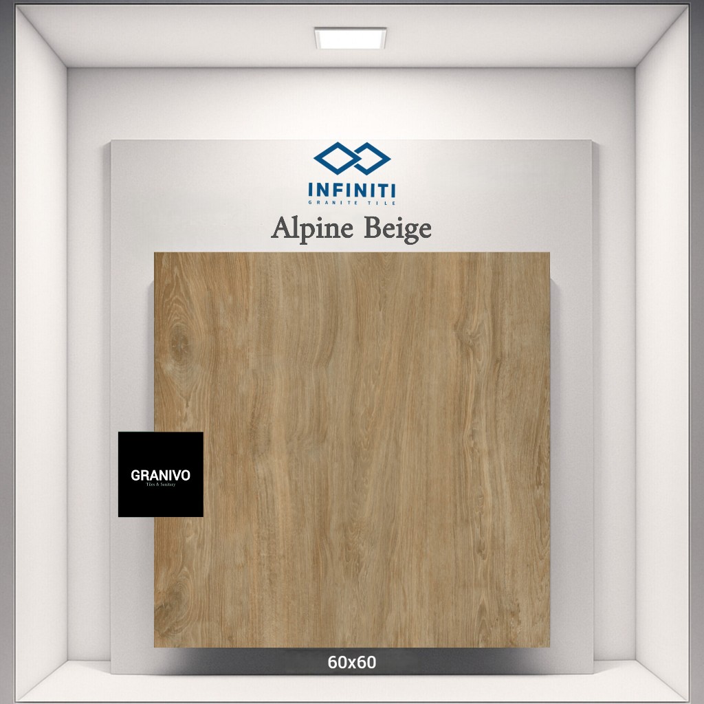 INFINITI ALPINE BEIGE GRANIT GRANITE TILES TILE LANTAI 60 x 60 isi 4 PCS DUS ( 1,44 m ² ) KW 1