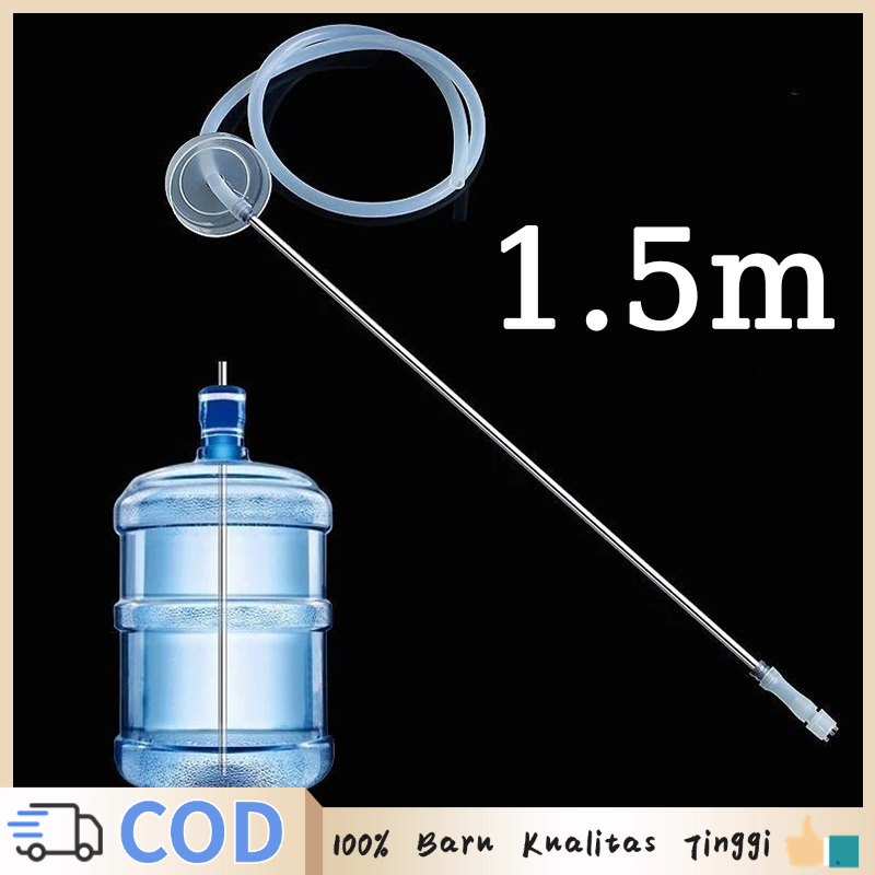 1.5meter Selang Galon Selang Pompa Galon Elektrik Selang Silikon Pompa Galon Elektrik Slang Pompa Ga