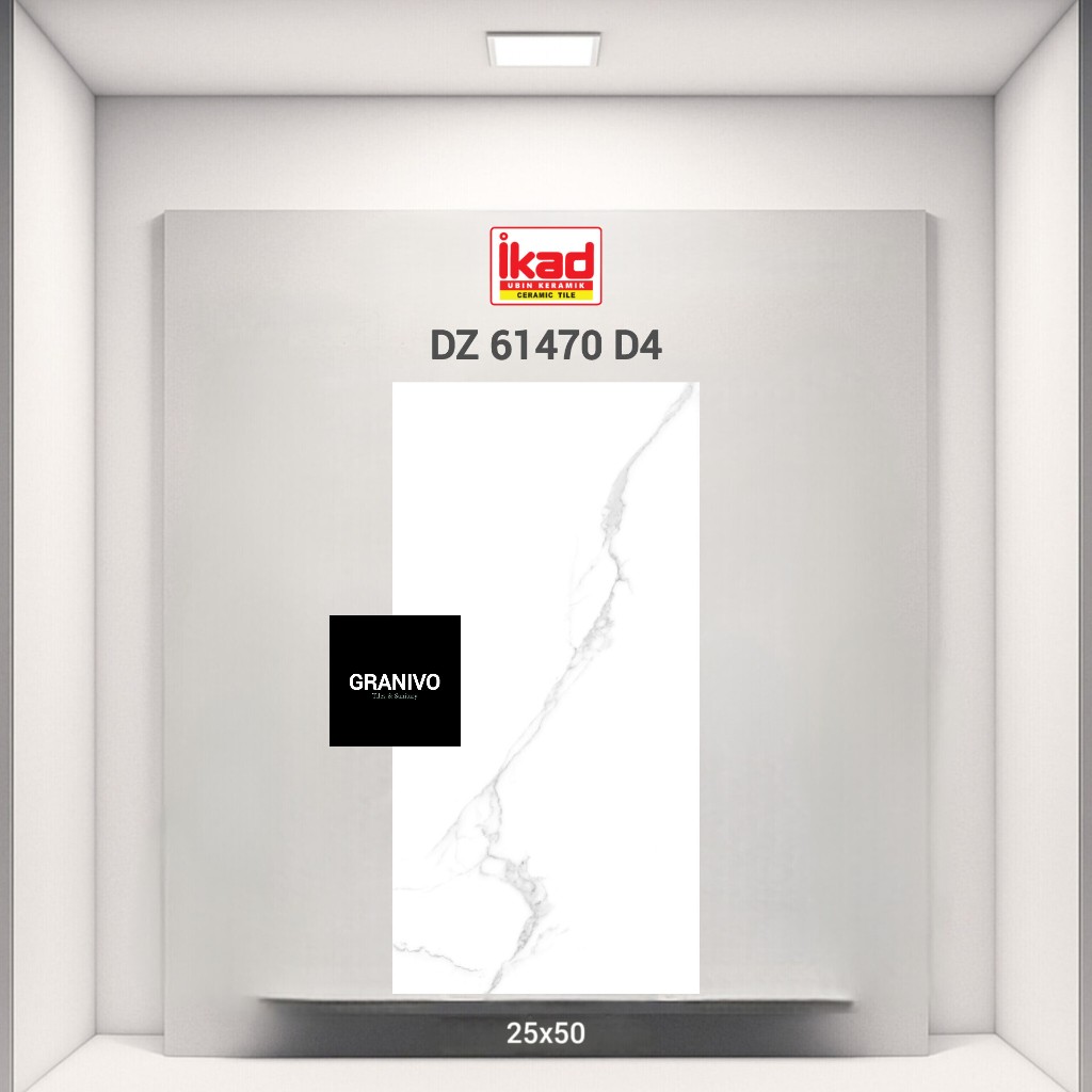 IKAD CERAMIC MARBLE SERIES DZ 61470 D4 KERAMIK KRAMIK UBIN LANTAI 25 x 50