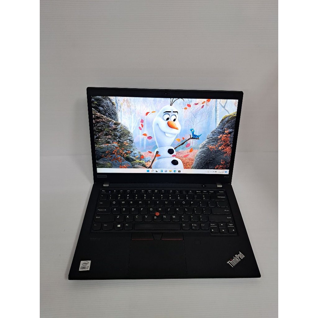Laptop Gaming Lenovo Thinkpad P14s Core i7Gen10 Dual VGA Intel UHD Graphic & Nvidia Quadro P520 2GB 