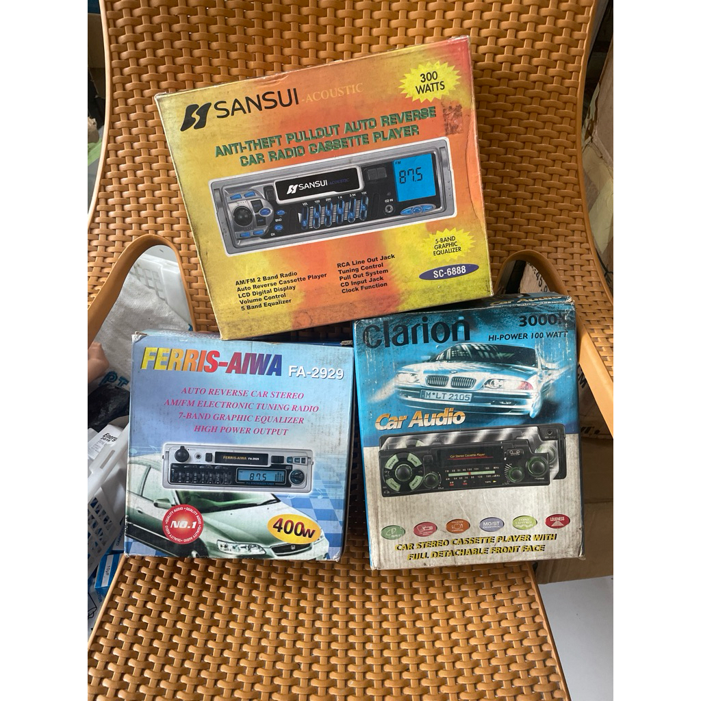 OBRAL CUCI GUDANG SALE RADIO MOBIL JADUL KASET PITA