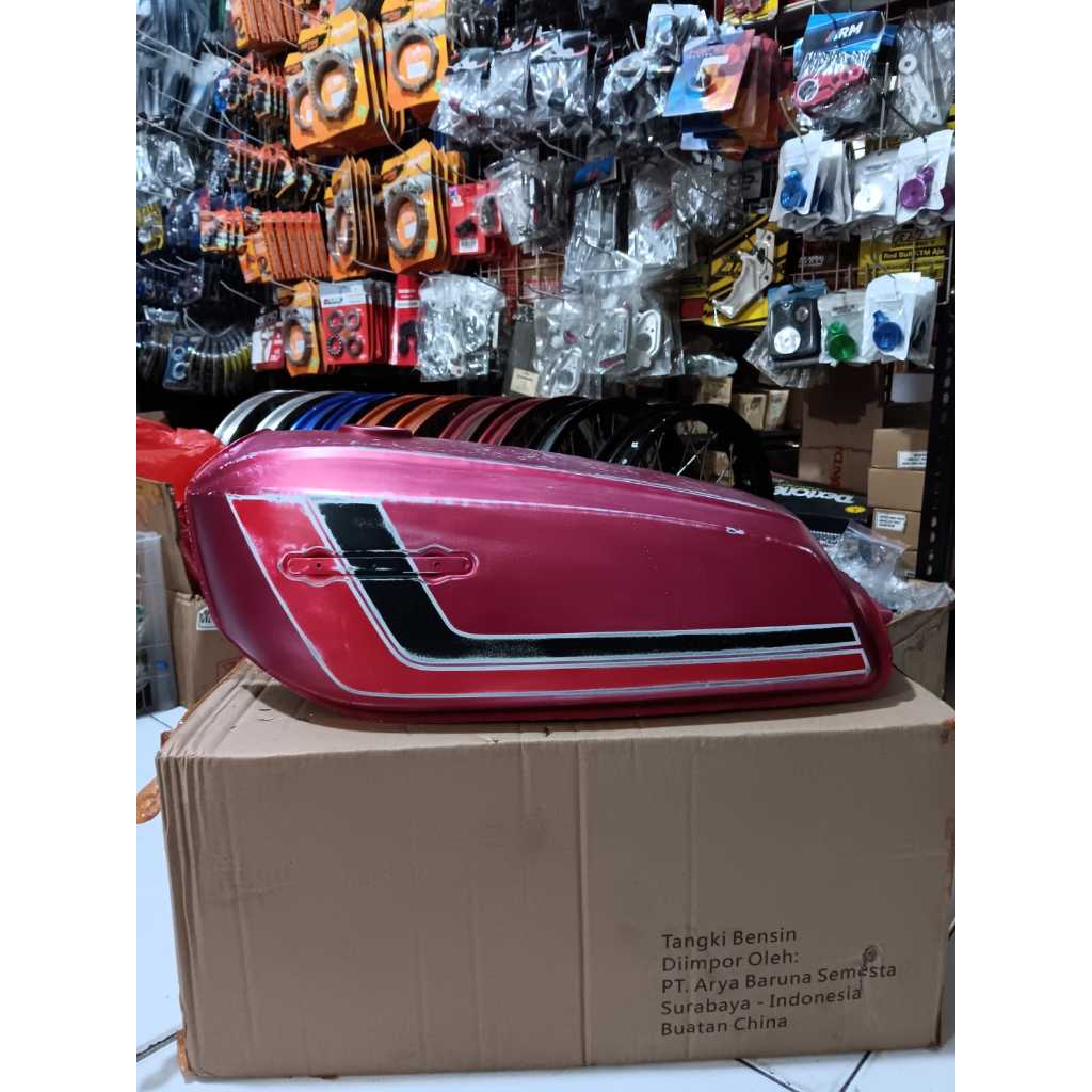 Tangki CB K5 Tengki Tangki K5 Warna Biru Merah Bladus Sakatech