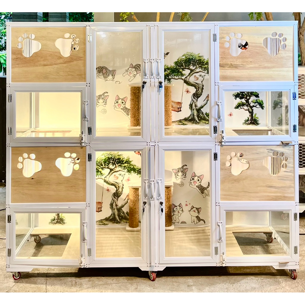 KANDANG KUCING 4 KAMAR