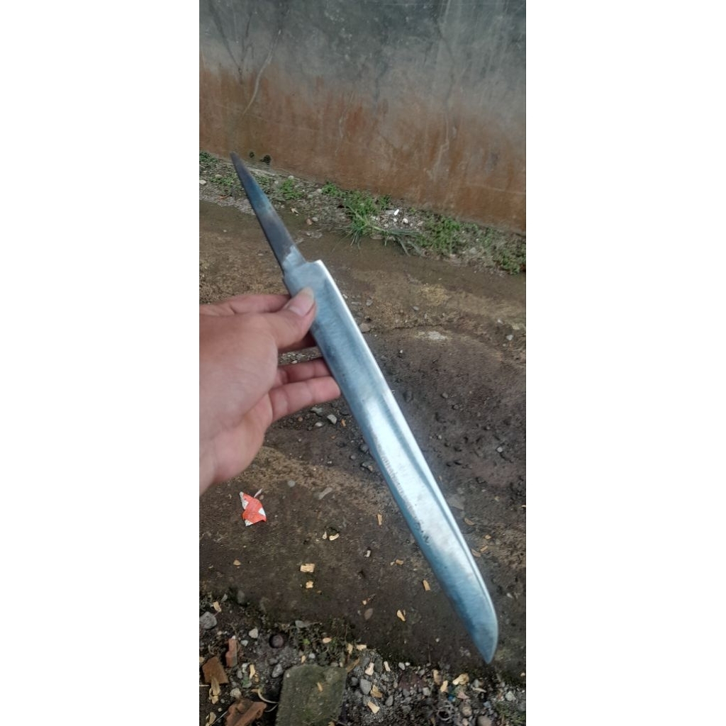 pisau potong ayam,kambing,sapi baja ex kikir(blank saja)