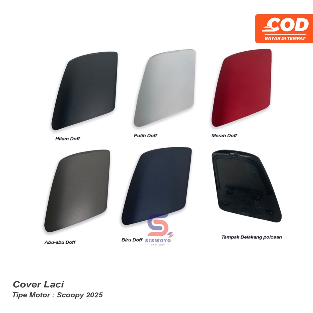 Cover lid inner pocket tutup laci kantong scoopy esp led new prestige K2F NC00 Gen 6 tahun 2025