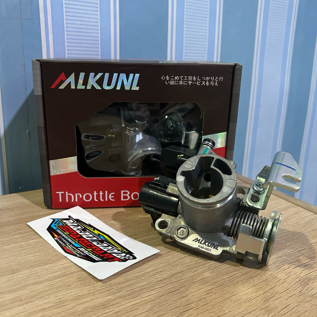 THROTTLE BODY K46 BEAT FI MLKUNL VARIO 110 SCOOPY THROTLE