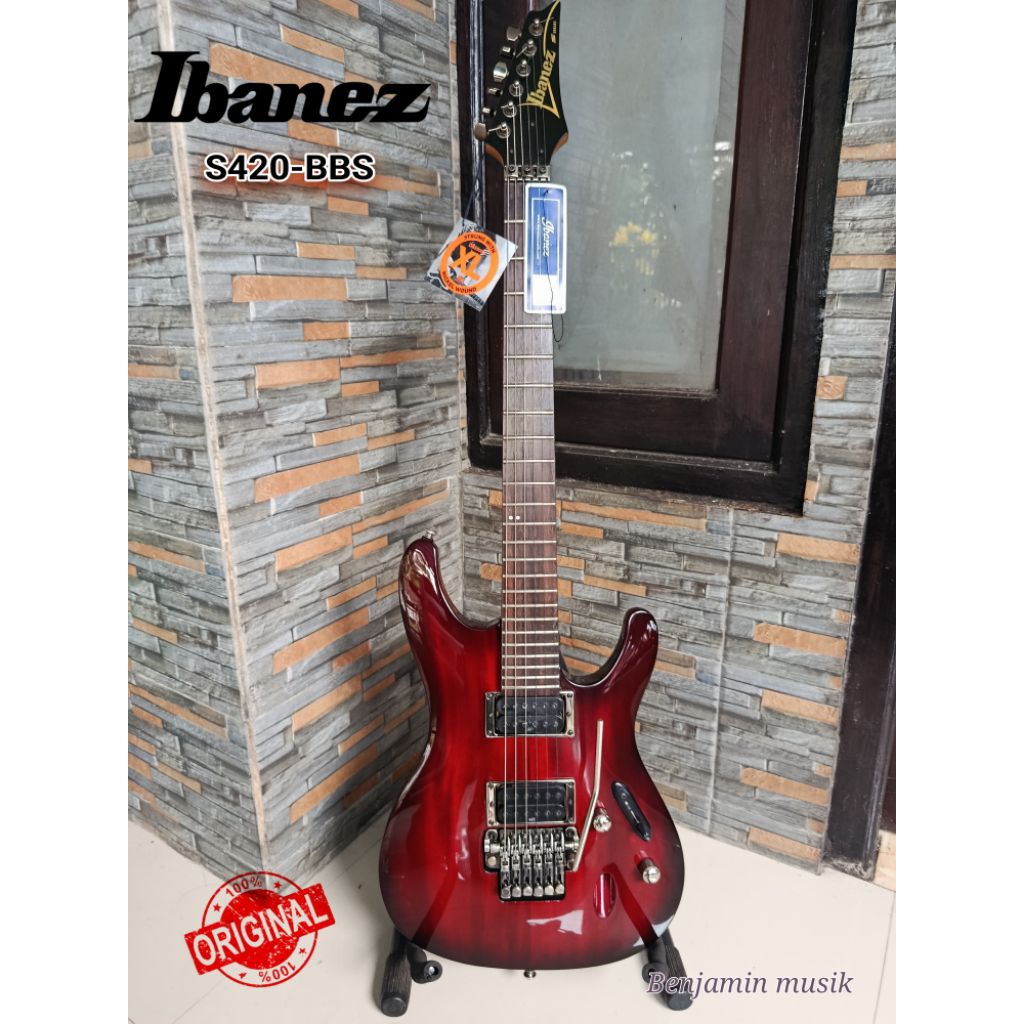 ibanez s420bbs original thn 2012