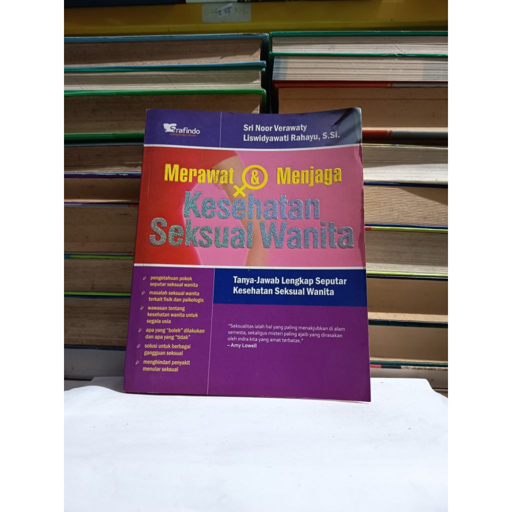 SRI NOOR VERAWATY - MERAWAT & MENJAGA KESEHATAN SEKSUAL WANITA