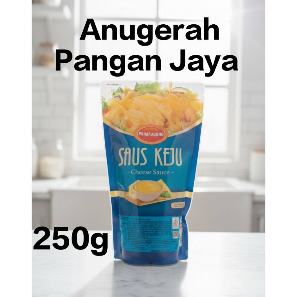 prima agung saus keju - CHEESE SAUCE 250g