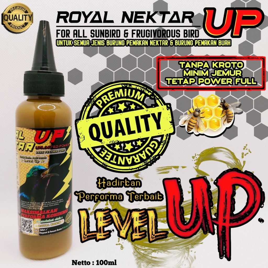 Royal Nektar Konin (Leptocoma Sperata) - Pakan Harian Kolibri Ninja & Burung Pemakan Buah-buahan