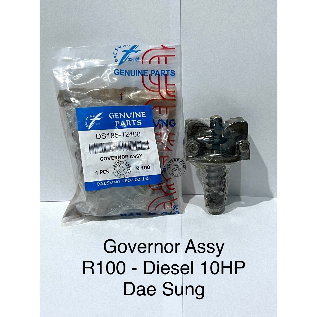 Governor Assy R100 DaeSung Gubernur Weight Shaft Diesel 10HP