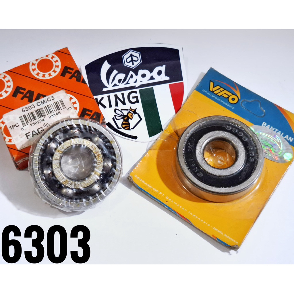 bearing laher as kruk 6303 vespa corsa Pts 90sp VIFO FAG