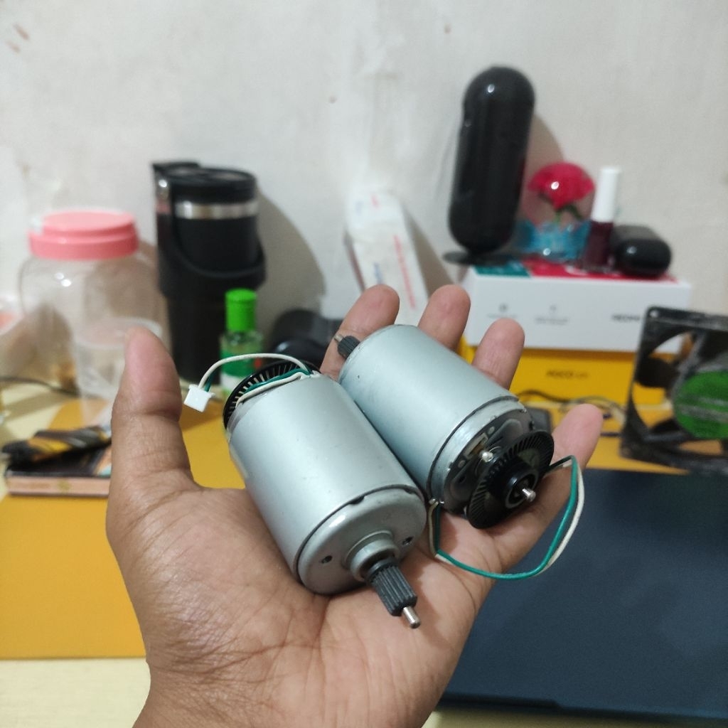 DC MOTOR 12V 24V 2800 - 3800rpm EX PRINTER DINAMO DC GENERATOR DINAMO DOBEL AS