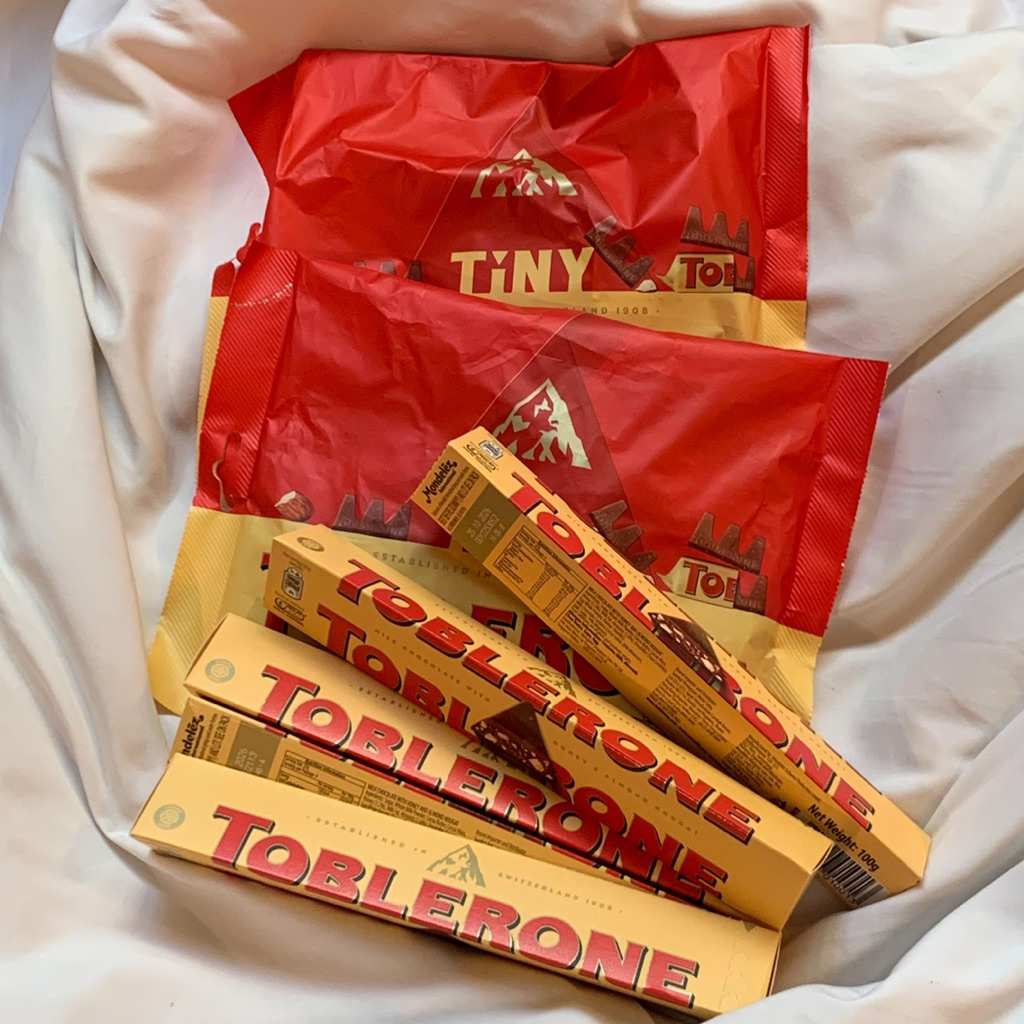 Coklat Toblerone 100g mini tiny Toblerone murah