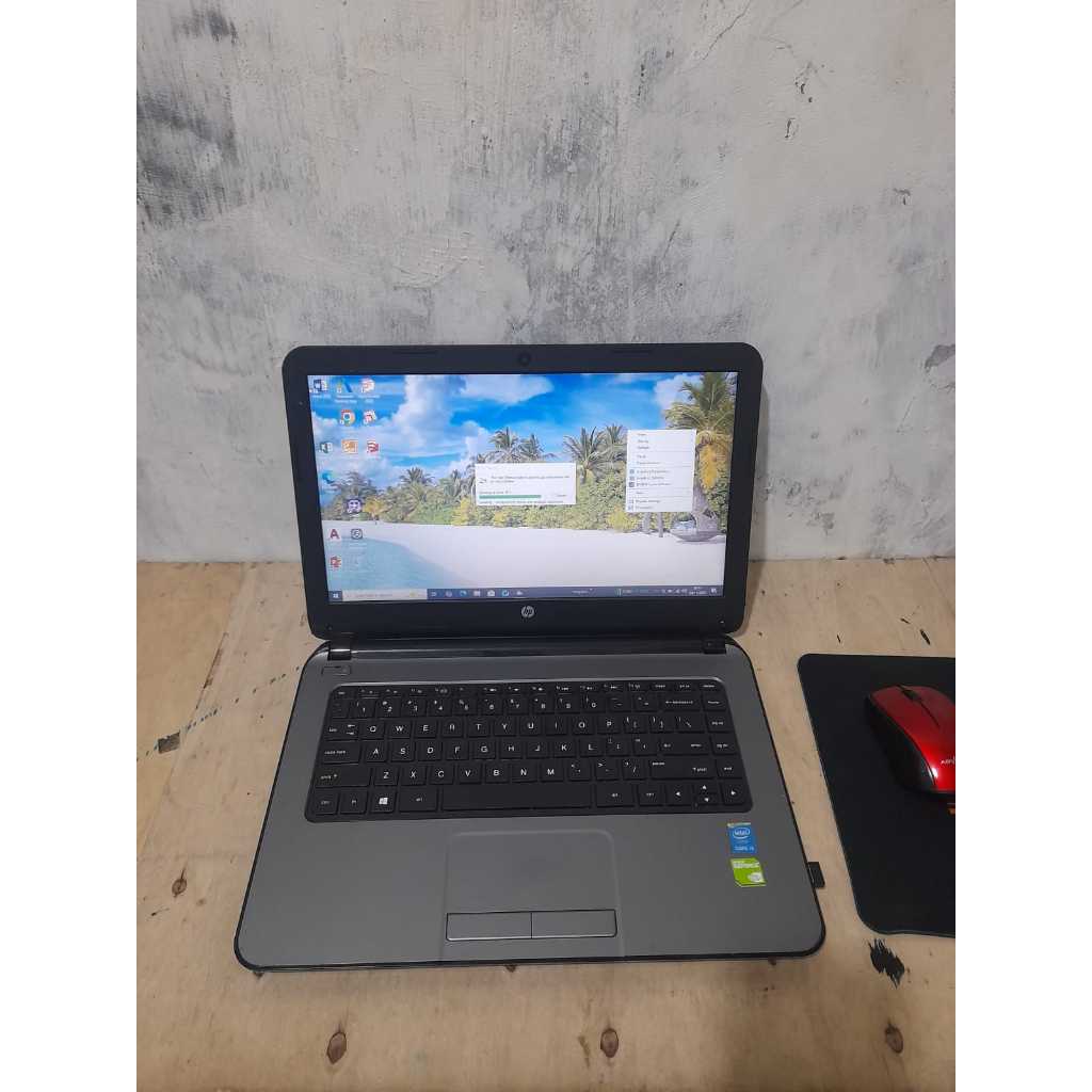 Laptop Bekas Second Hp 14-r202tx Core i5-5200u Ram 8Gb DDr3 Hardisk 500 Gb Surabaya Rungkut