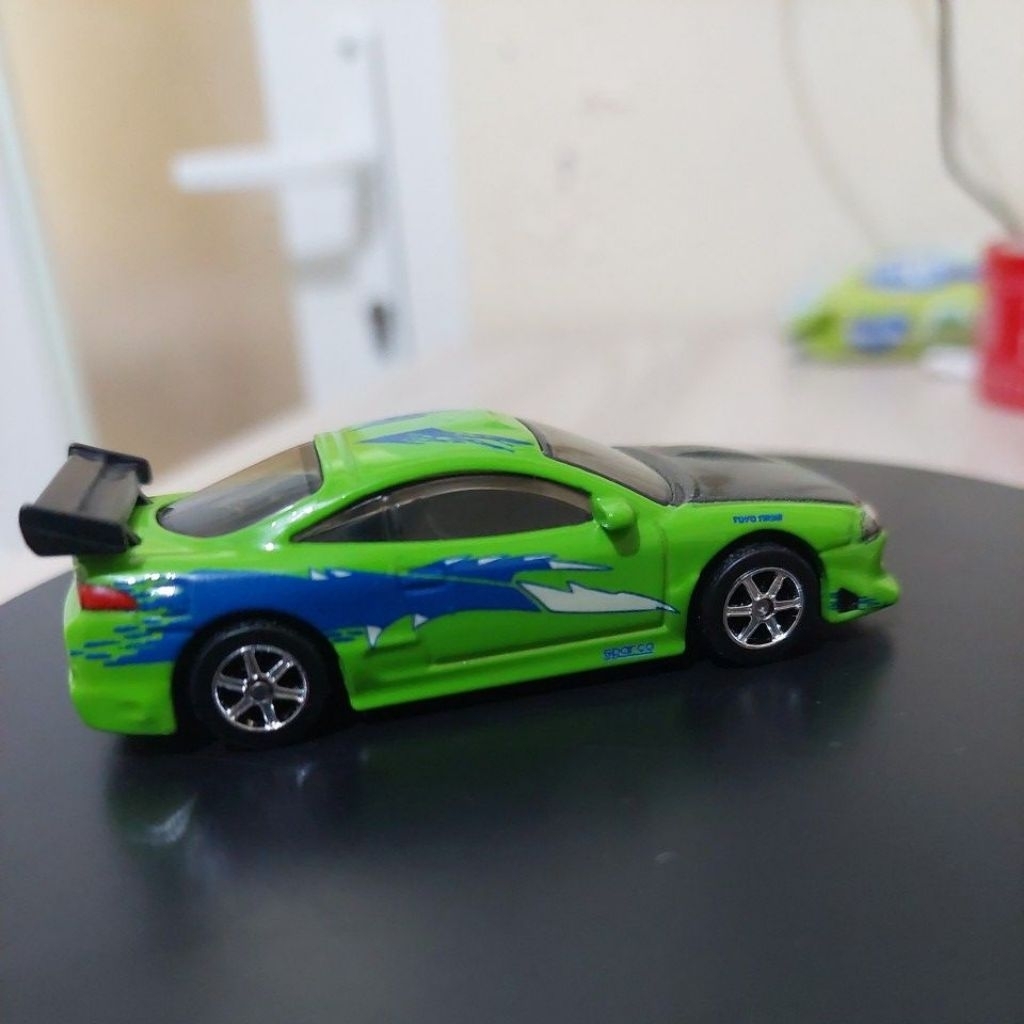 HOTWHEELS FAST AND FURIOUS PREMIUM 95 MITSUBISHI ECLIPSE ORIGINAL FAST - Hot wheels Seri 1 TOYOTA SU