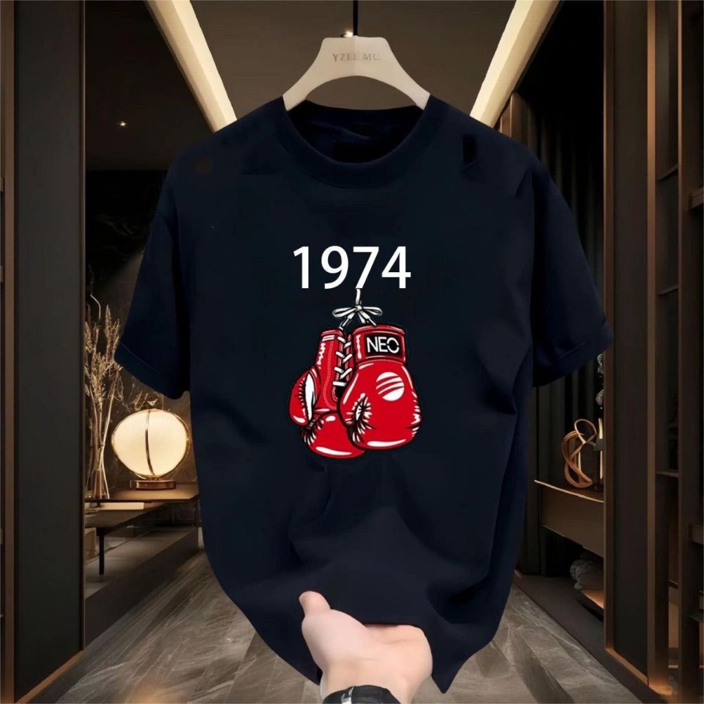 Kaos Pendek Pria Adem Lembut Unisex Cotton