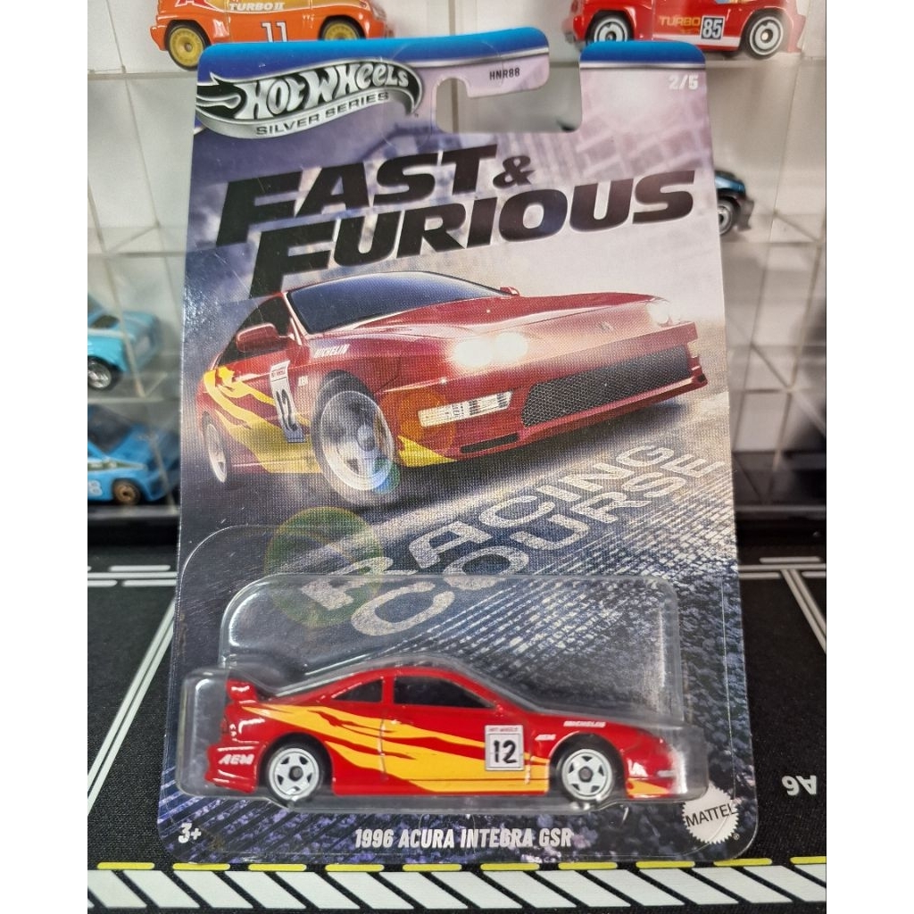 hot wheels acura integra merah