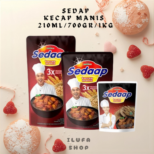 KECAP MANIS SEDAP 210ML / 700GR / 1KG / KECAP MANIS SEDAAP
