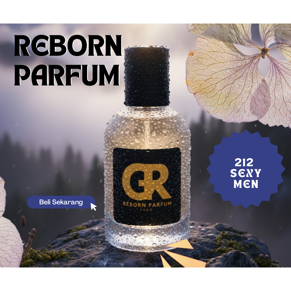 Parfum Pria Tahan Lama 212 SEXY MEN 30 ML&50ML | Eau De Parfum - Minyak Wangi - Parfume Farfum Perfu
