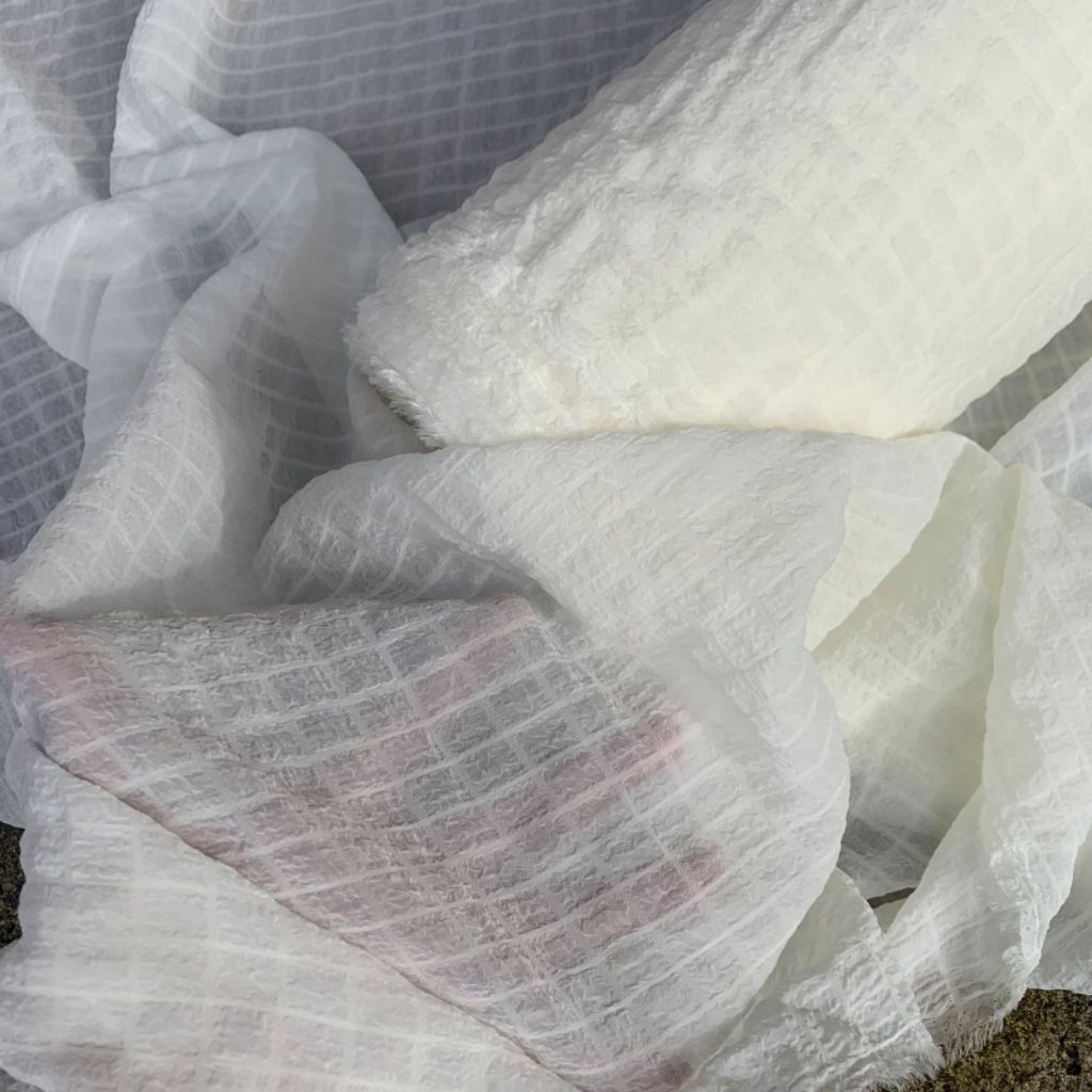 kain sifon - kain sifon boboho - kain sifon kotak importt - sifon boboaa antik mn7