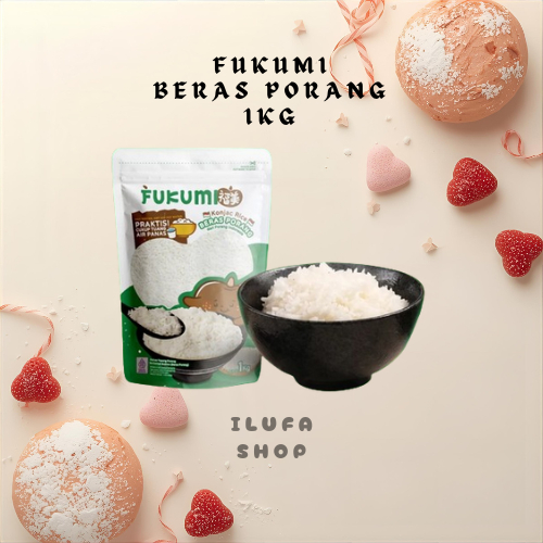 Fukumi beras porang 1 kg / Beras Kesehatan Fukumi