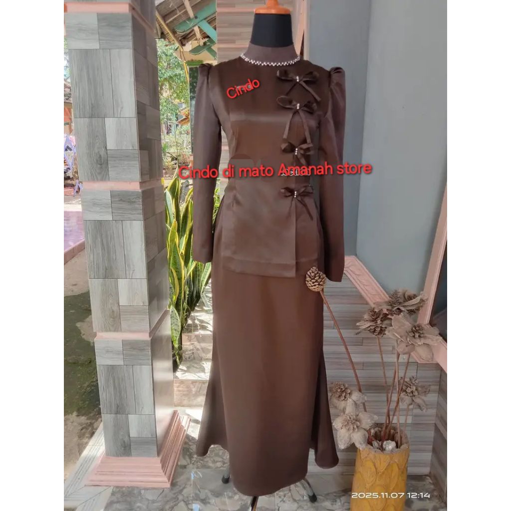 terbaru baju gamis semi duyung wanita dewasa kekinian