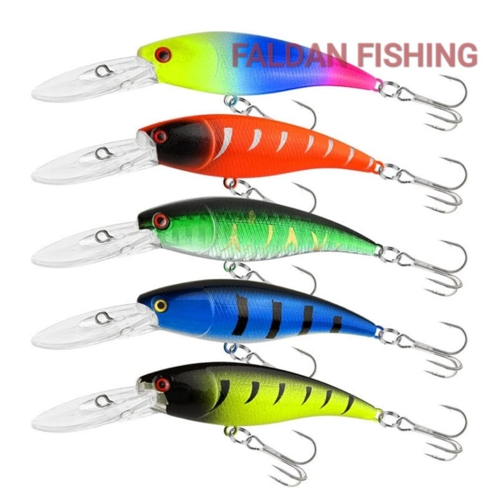 LIdah Panjang Umpan Minnow Sinking 9cm 7gram