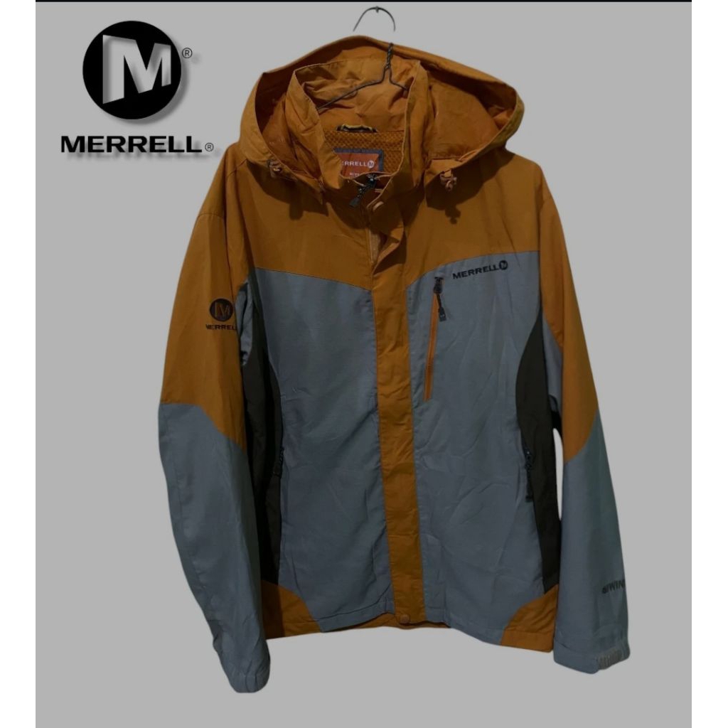 Jaket outdoor merrell second like new free jaket